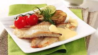 Рыба с жареной картошкой