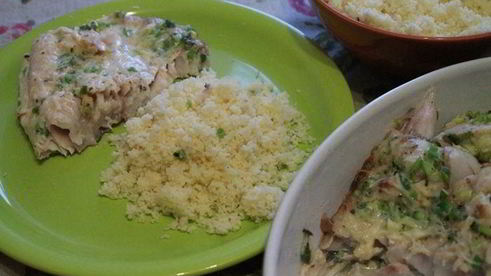 рыба в апельсиновом маринаде