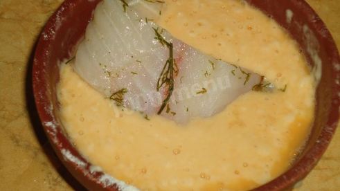 рыба в тесте в кляре