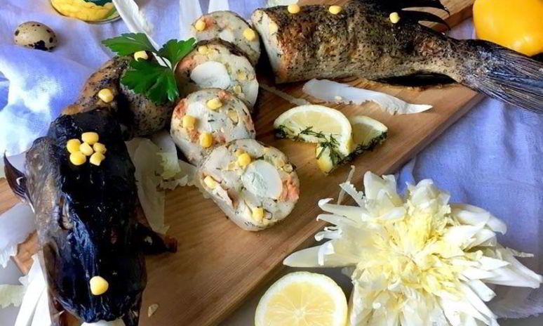 Рецепт щуки фаршированной первый улов