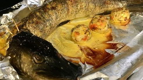 щука фаршированная первый улов