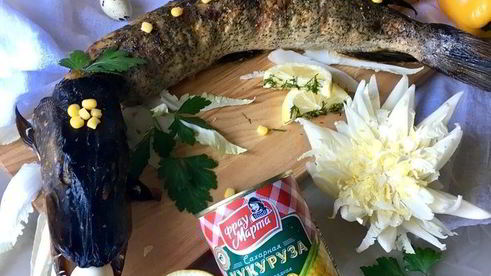 щука фаршированная первый улов