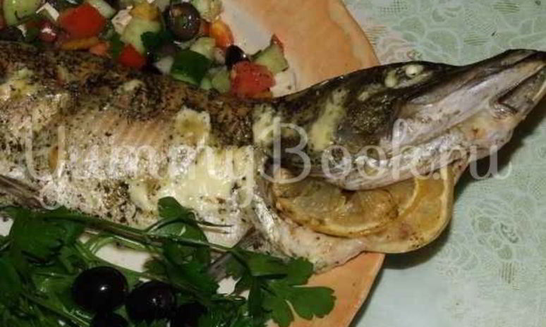 Рецепт щуки запеченной в фольге