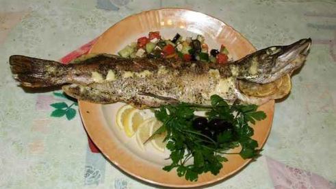 щука запеченная в фольге