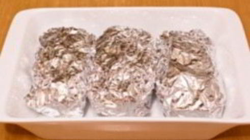 семга под икорным соусом