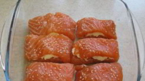 семга с сыром филадельфия