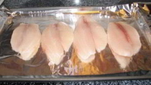 тилапия в духовке в фольге