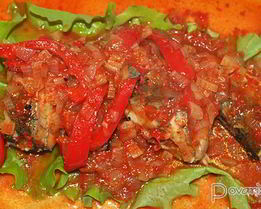 Тушеная рыба по-ливийски