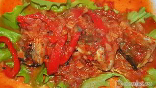 Тушеная рыба по-ливийски