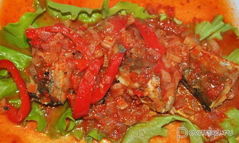 Рецепт тушеной рыбы по-ливийски