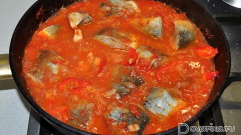 тушеная рыба по-ливийски