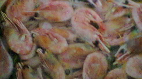 тушеные креветки летнее настроение