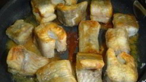 угорь с хреном