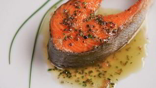 Запеченная семга в мультиварке