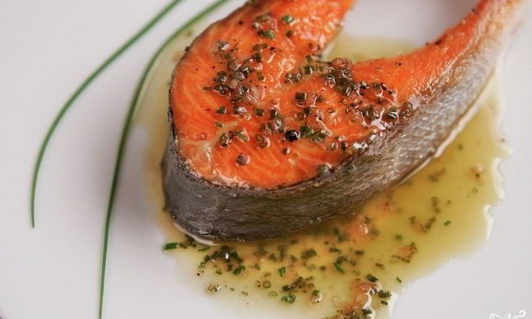 Рецепт запеченной семги в мультиварке