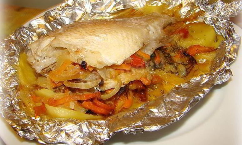 Рецепт запеченного окуня в духовке