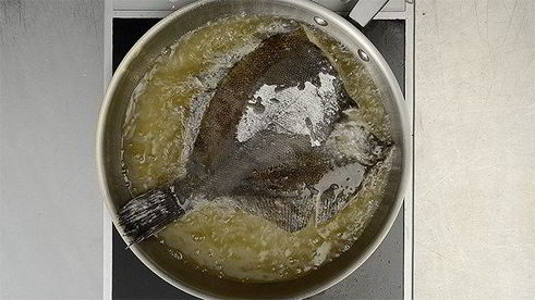 жареная камбала