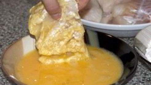 жареное филе трески