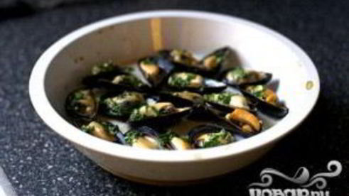 жареные мидии