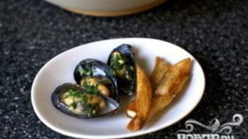 жареные мидии