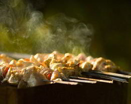 Ароматные куриные шашлыки по-мароккански