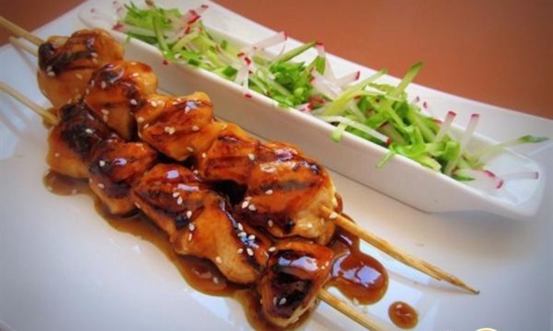 Рецепт куриного шашлычка якитори