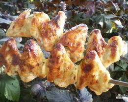 Куриный шашлык на кефире