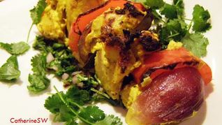 Куриные шашлычки в пряном маринаде