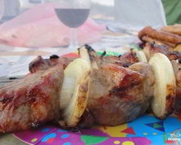 Настоящий шашлык из баранины