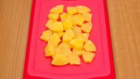 шашлычки домашние с куриным филе и ананасами