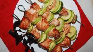 Шашлычки из семги