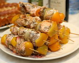 Шашлычок из рыбы