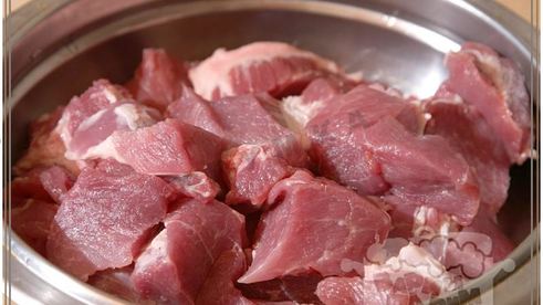 шашлык из говядины с салом