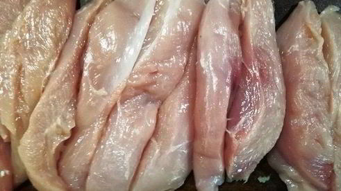 шашлык из индейки в беконе