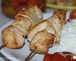 Шашлык из индейки в пиве