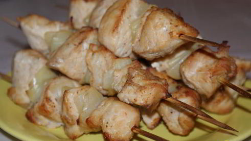 шашлык из индейки в пиве