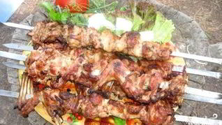 Шашлык из кролика