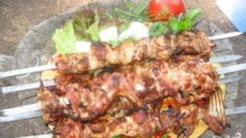 шашлык из кролика