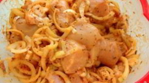 шашлык из куриного филе