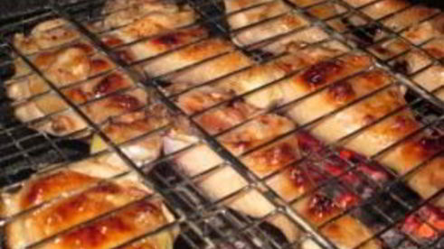 шашлык из куриной голени