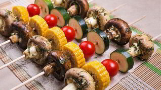 Шашлык из овощей