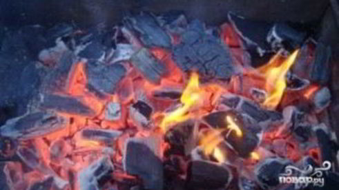 шашлык из ребрышек свинины