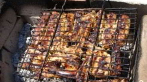 шашлык из ребрышек свинины