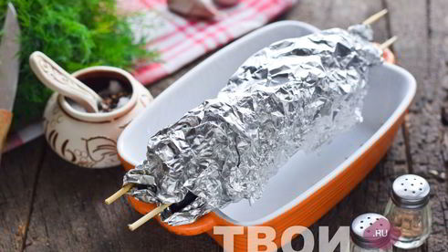 шашлык из скумбрии