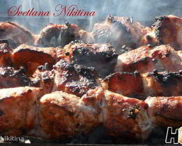 Шашлык из свинины на минеральной воде