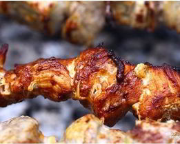 Шашлык из свинины в кефире