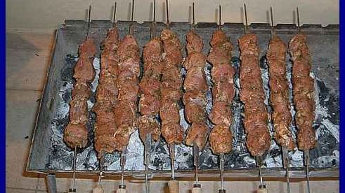 шашлык из свинины