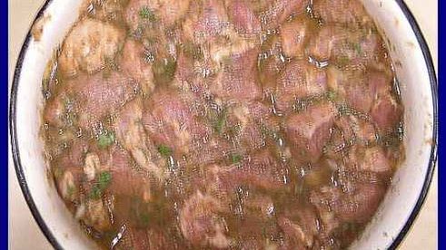 шашлык из свинины