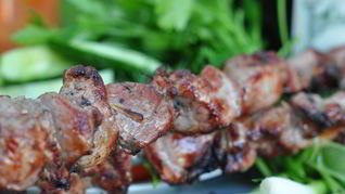 Шашлык из телятины по-уйгурски