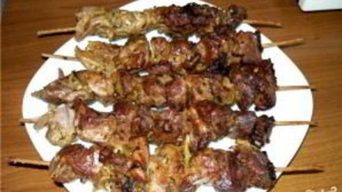 шашлык в духовке в банке